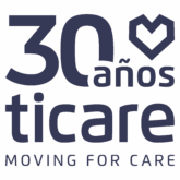 logotipo 30 años Ticare